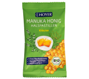 Hoyer Manuka Honey throat lozenges with herbs