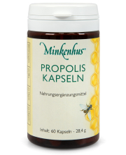 Minkenhus® Propolis Kapseln, Frontansicht