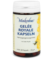 Minkenhus® Gelée Royale Kapseln, Frontansicht