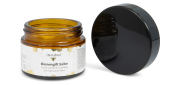 Bienatura® Bienengift Salbe, Frontansicht, offen, Deckel daneben
