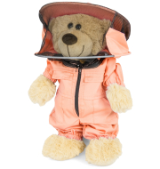 Bieno®Color Imker-Teddy mit Anzug "Apricot"