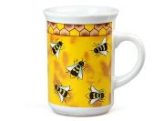 Keramik Tasse mit Bienenmotiv