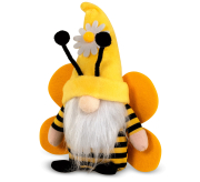 Bieno<sup>®</sup>Spass Plush bee dwarf 22 cm with open beard