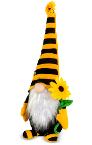Bieno<sup>®</sup>Spass Plush bee dwarf 38 cm with open beard