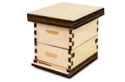 Bastelset Beute Holz Mini zusammen