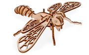 3D wooden puzzle model bee