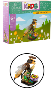 Kids clamp blocks - bee and blossom