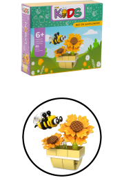 Bieno<sup>®</sup> Kids clamp blocks - bee and sunflower