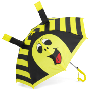 Bienen Regenschirm Glockenform, Kantenansicht