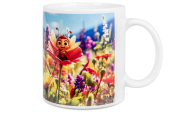 ApiSina® Tasse "Bienen auf Blume"